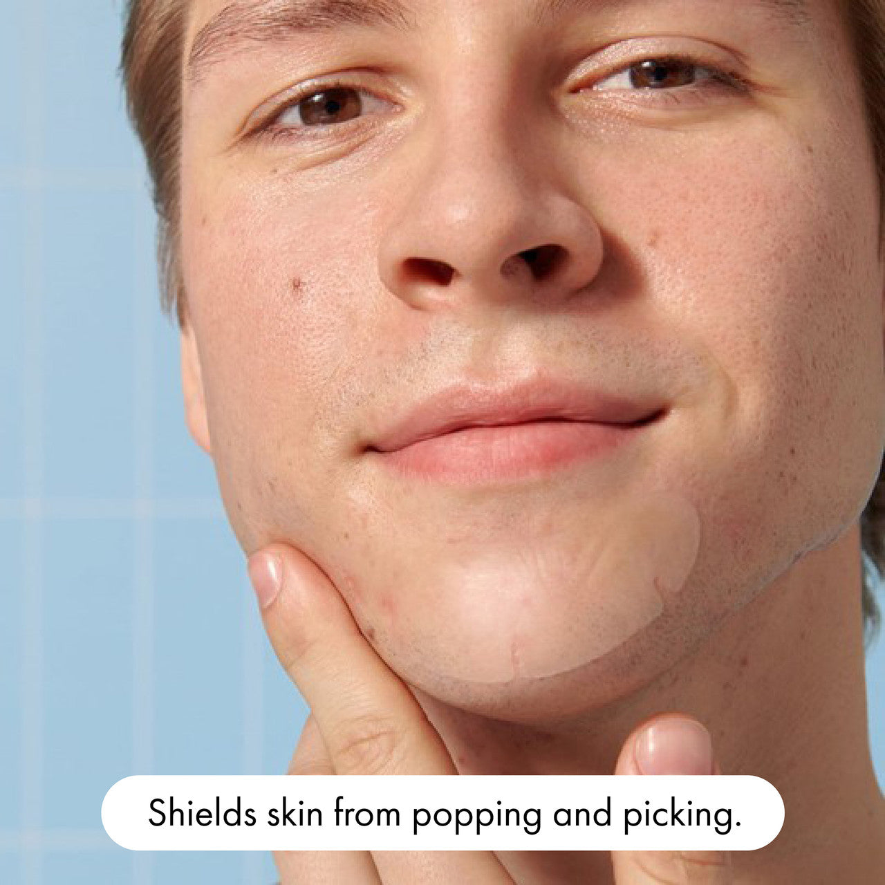 Hero Mighty Patch Chin Pimple Patches | Contour To Face | Large Patch | 8 pack