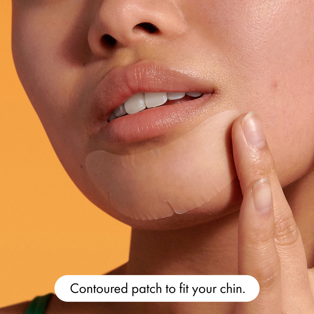 Hero Mighty Patch Chin Pimple Patches | Contour To Face | Large Patch | 8 pack