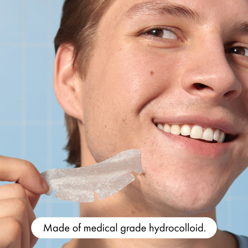 Hero Mighty Patch Chin Pimple Patches | Contour To Face | Large Patch | 8 pack