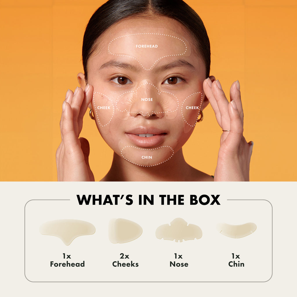 Hero Mighty Patch Face Pimple Patches | Nose Chin Cheeks Forehead | 5 pack