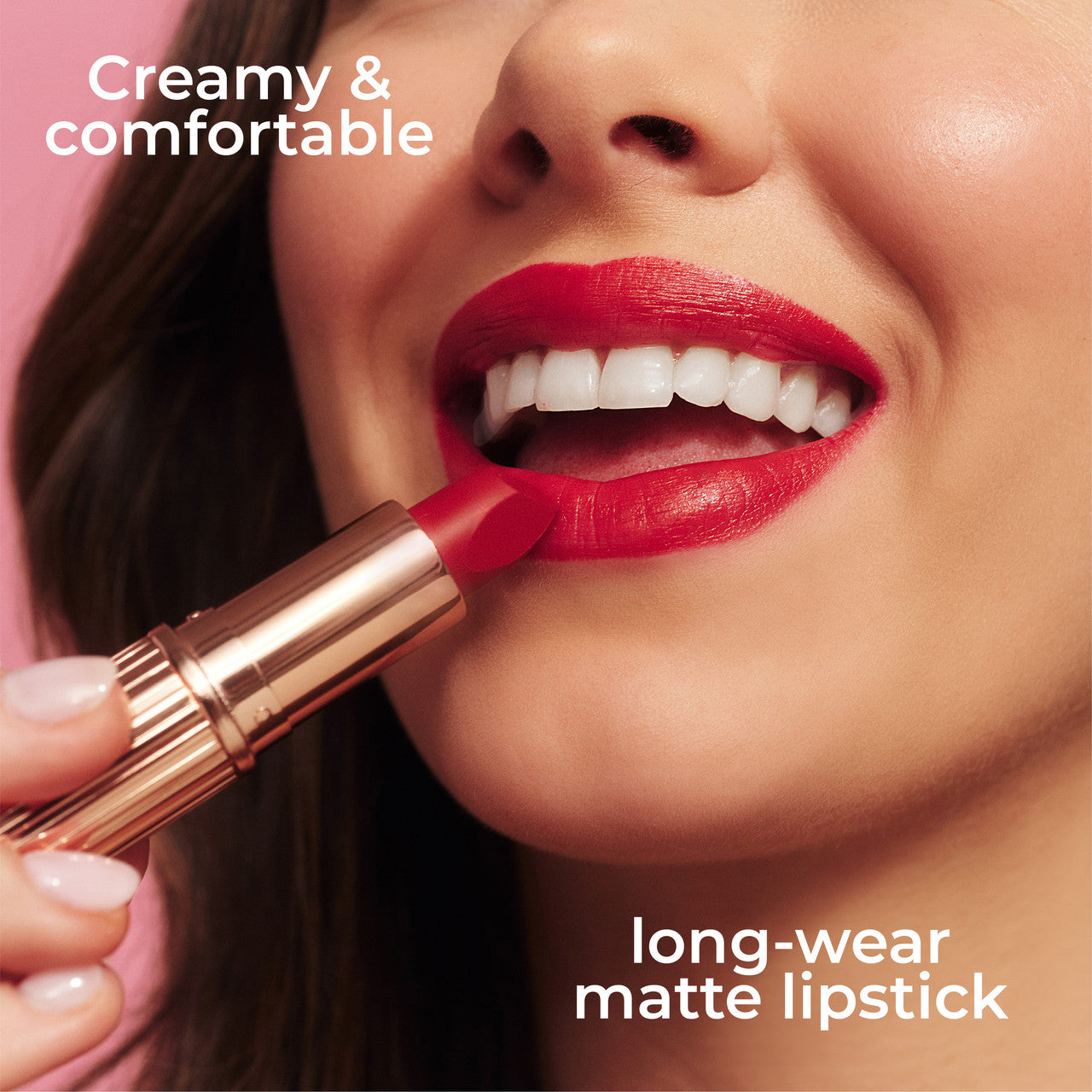 Creme Matte Luxe Lipstick - Ruby Rouge