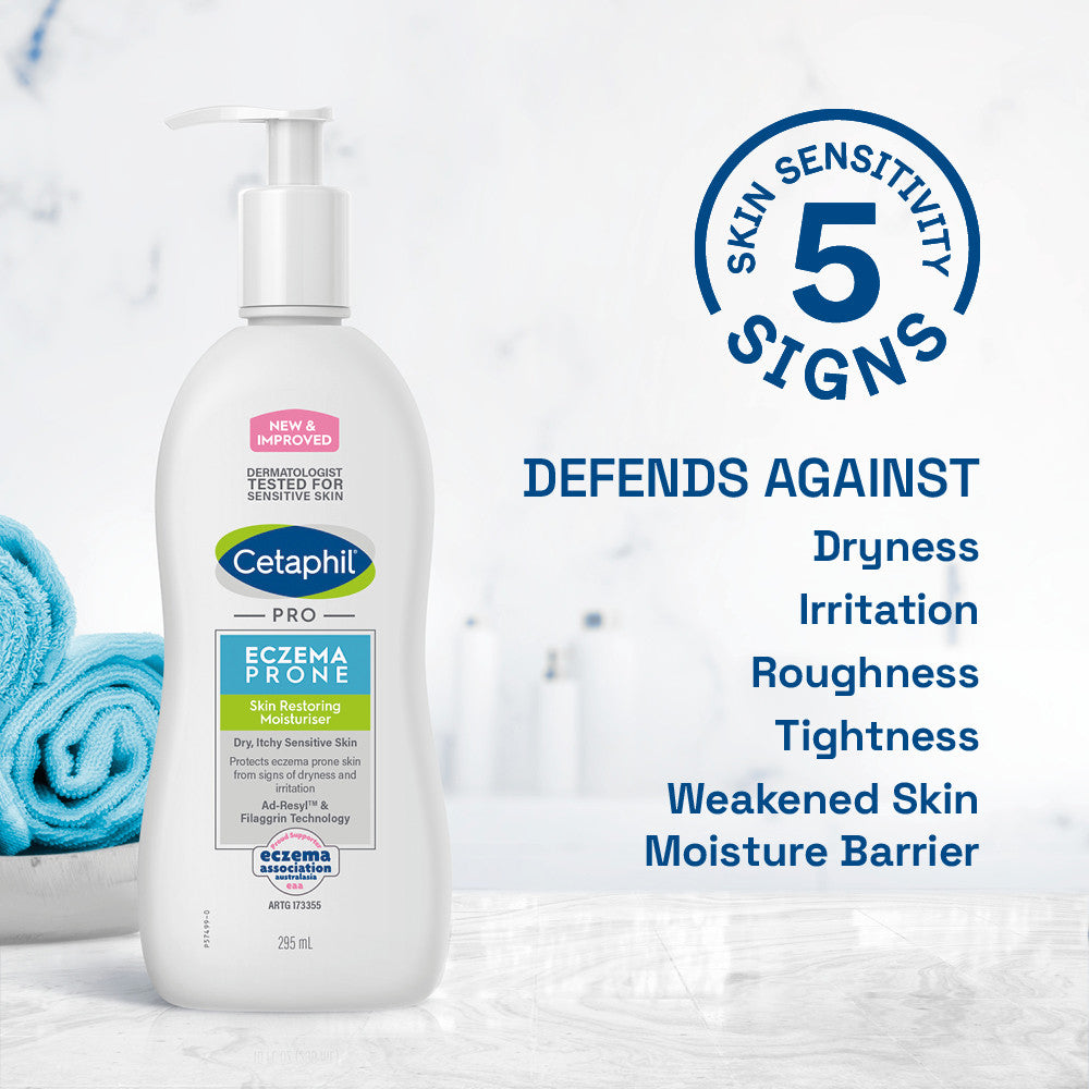 Cetaphil Pro Eczema Prone Skin Restoring Moisturiser 295mL