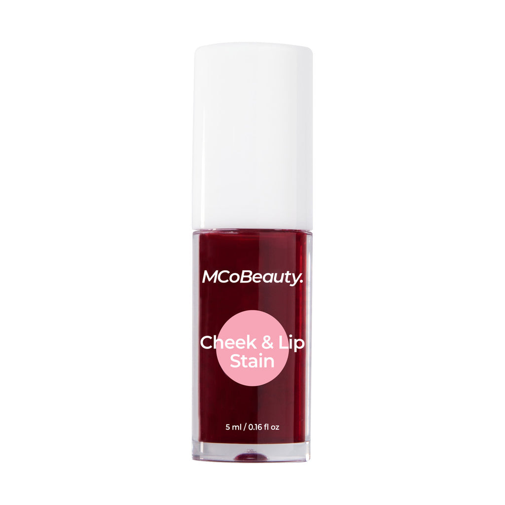 Cheek & Lip Stain 2-in-1 Liquid Tint - Rosy Red