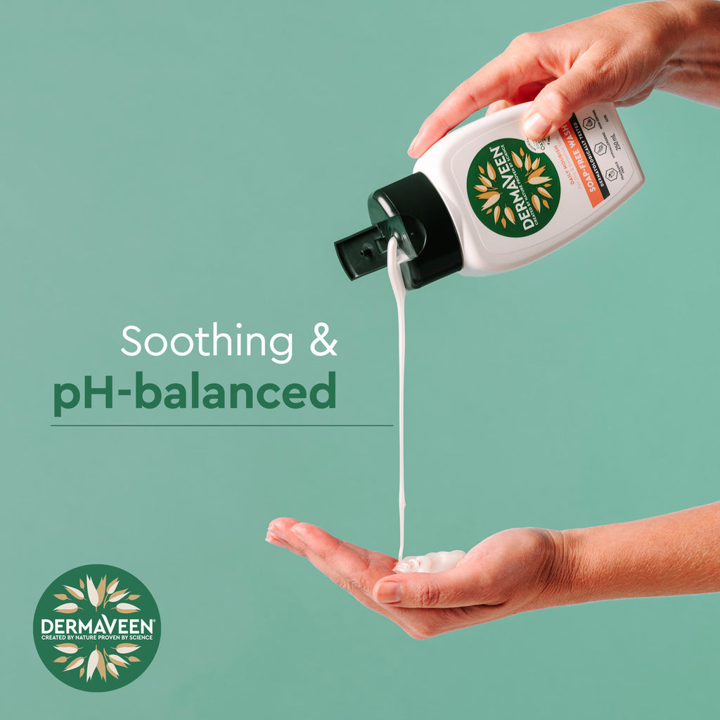 DermaVeen Daily Nourish Soap-Free Wash for Dry & Sensitive Skin 250mL