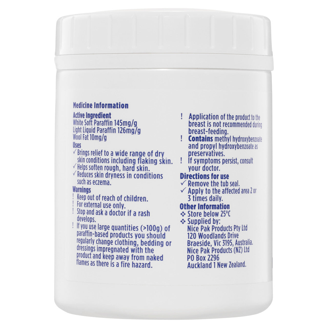 E45 Cream 500g Tub