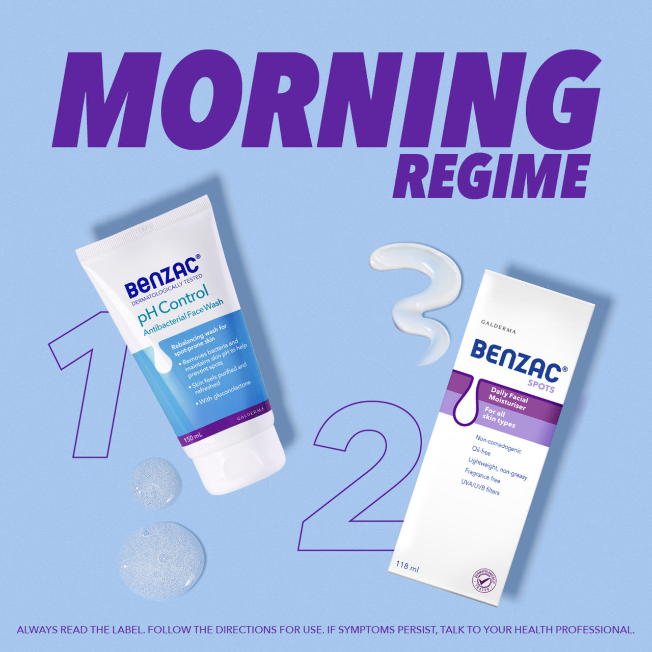 Benzac Daily Facial Moisturiser 118mL, For All Skin Types