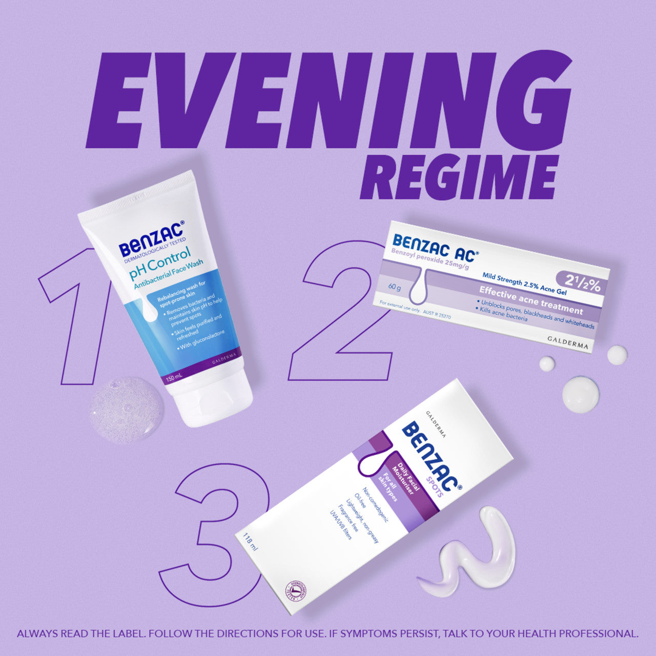 Benzac Daily Facial Moisturiser 118mL, For All Skin Types