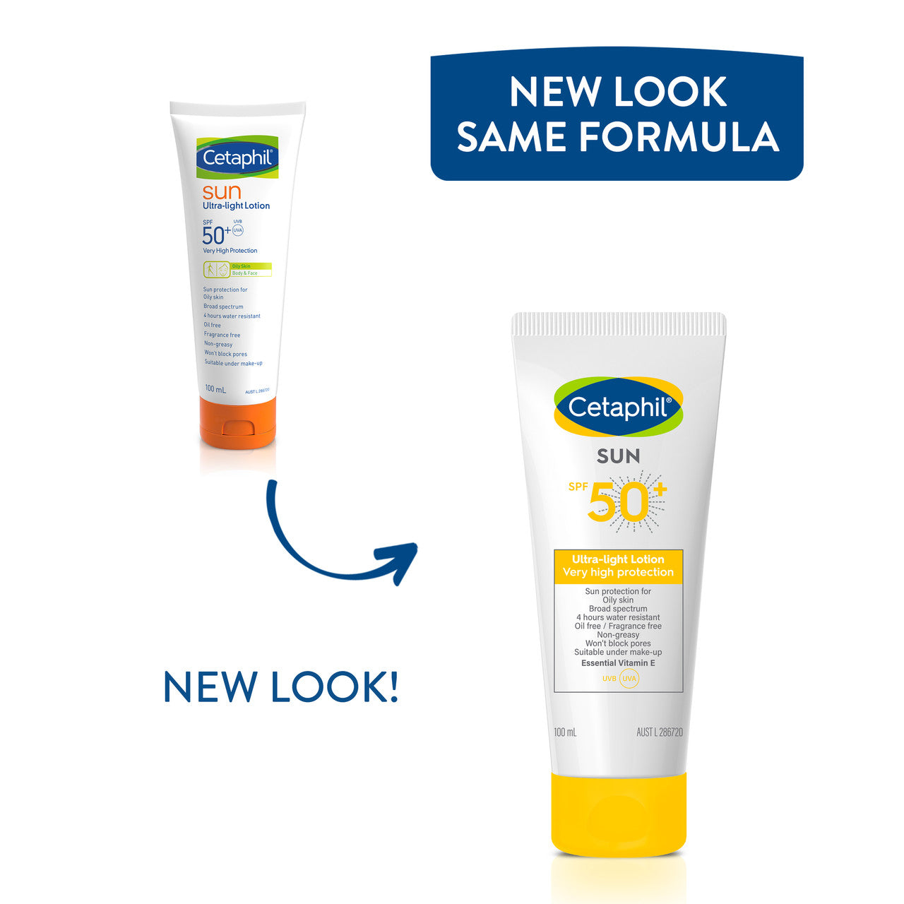 Cetaphil Sun Ultra-Light Lotion SPF 50+ 100mL, Sunscreen