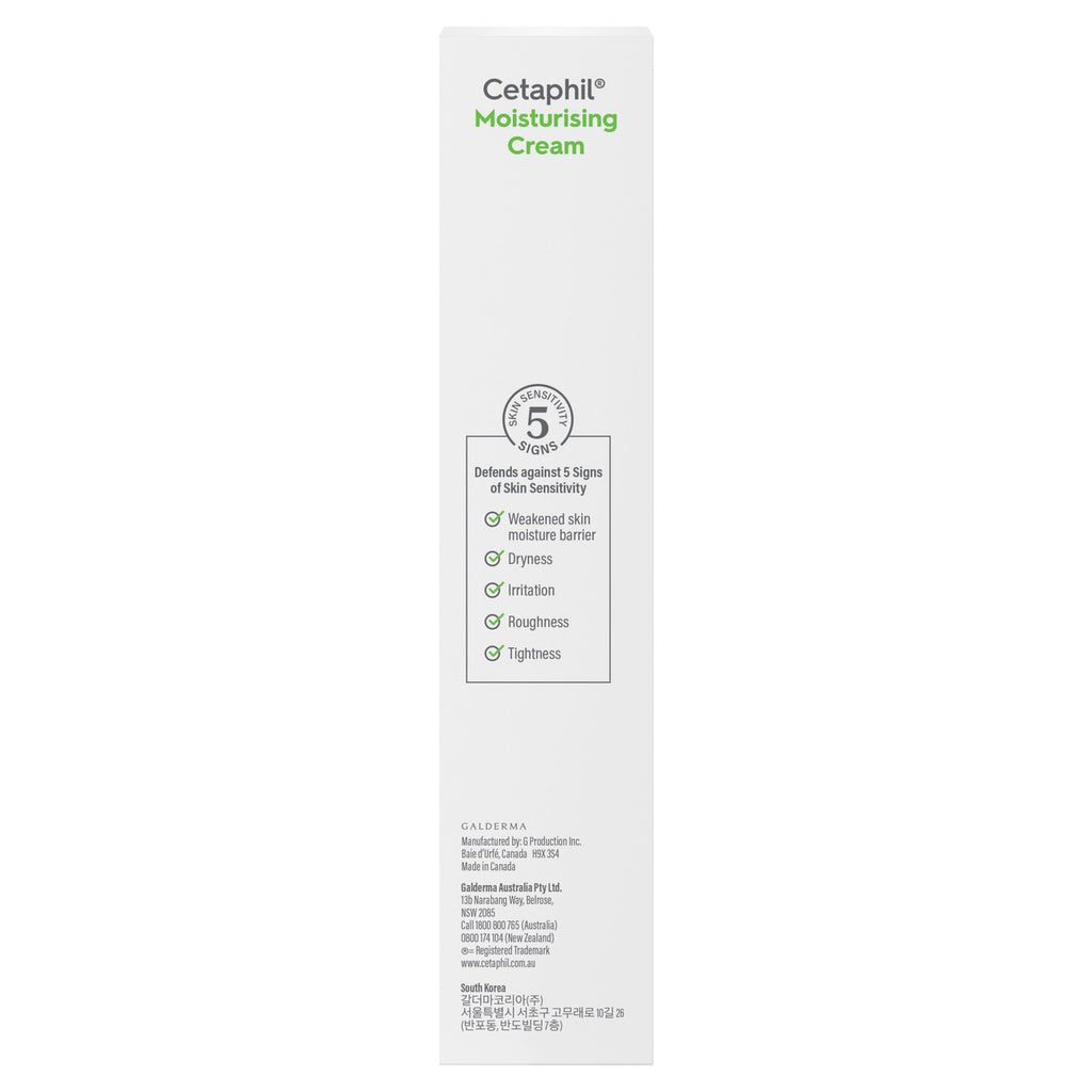 Cetaphil Moisturising Cream 100g, Rich Hydrating Moisturiser