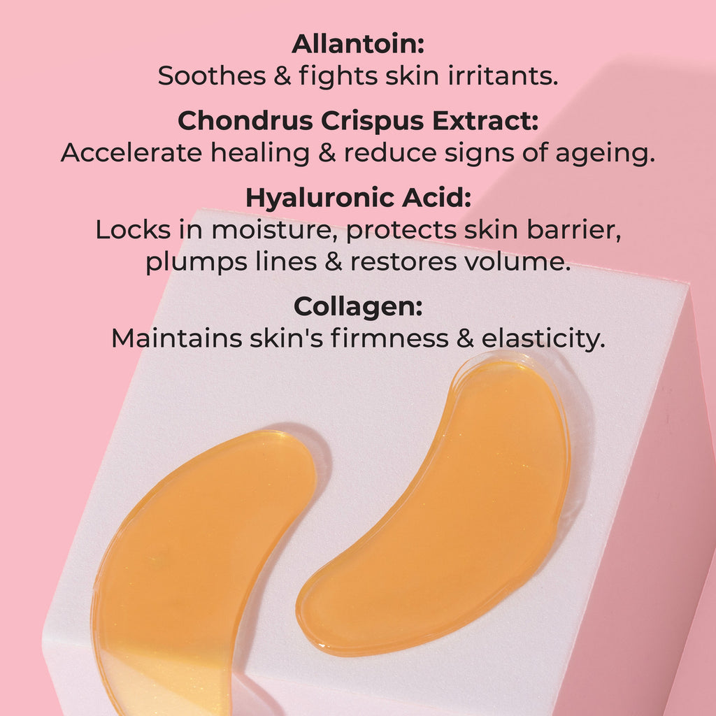 Age Resist Active Gold Hydrogel Night Repair Eye Masks - 5 Pairs