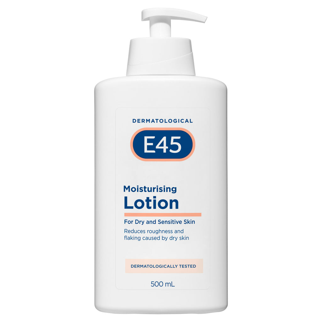 E45 Moisturising Lotion for Dry and Sensitive Skin 500mL