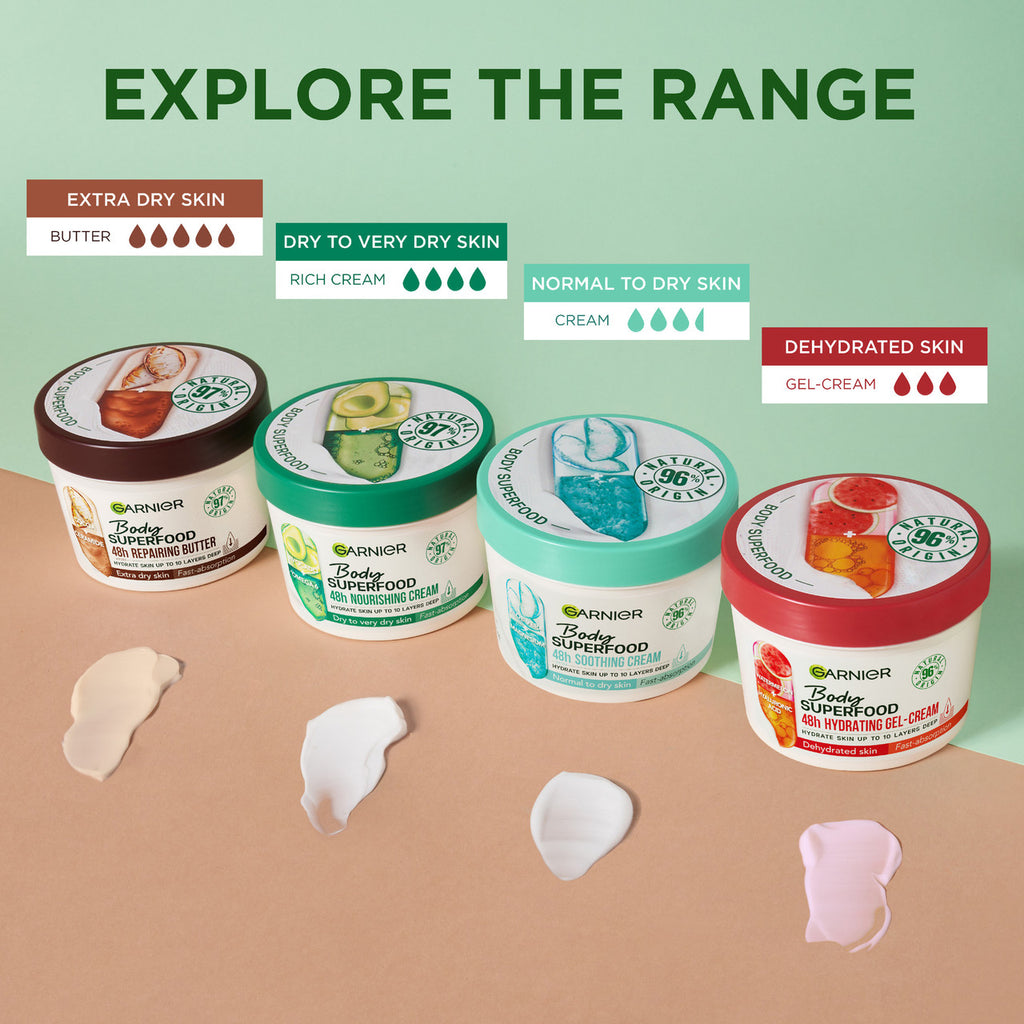 Garnier Body Superfood Aloe Vera & Magnesium Body Moisturiser 380ml