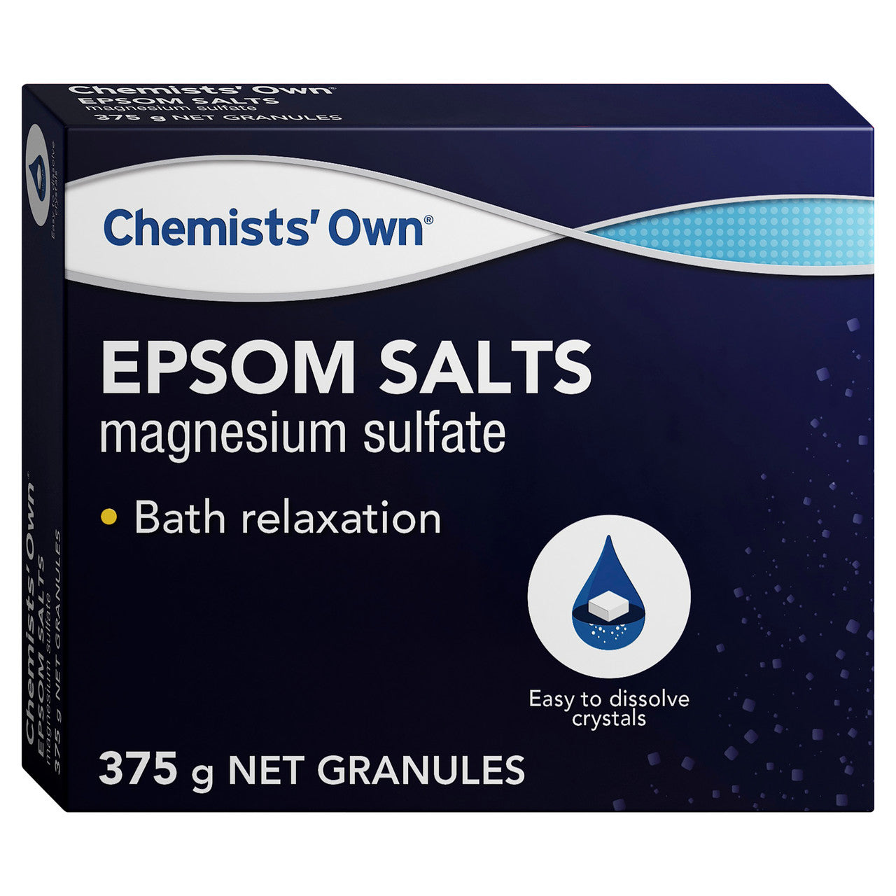 Chemists' Own Epsom Salts 375g Box