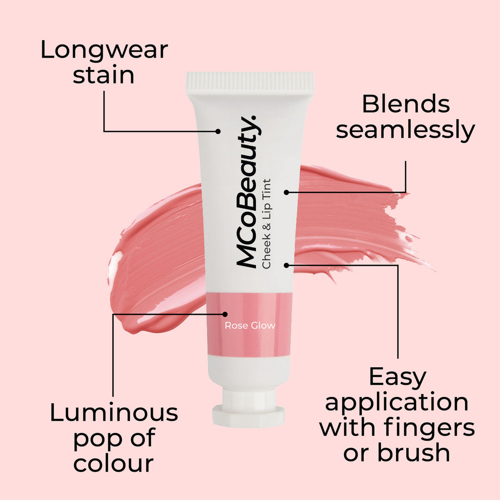 Cheek & Lip Tint Rose Glow