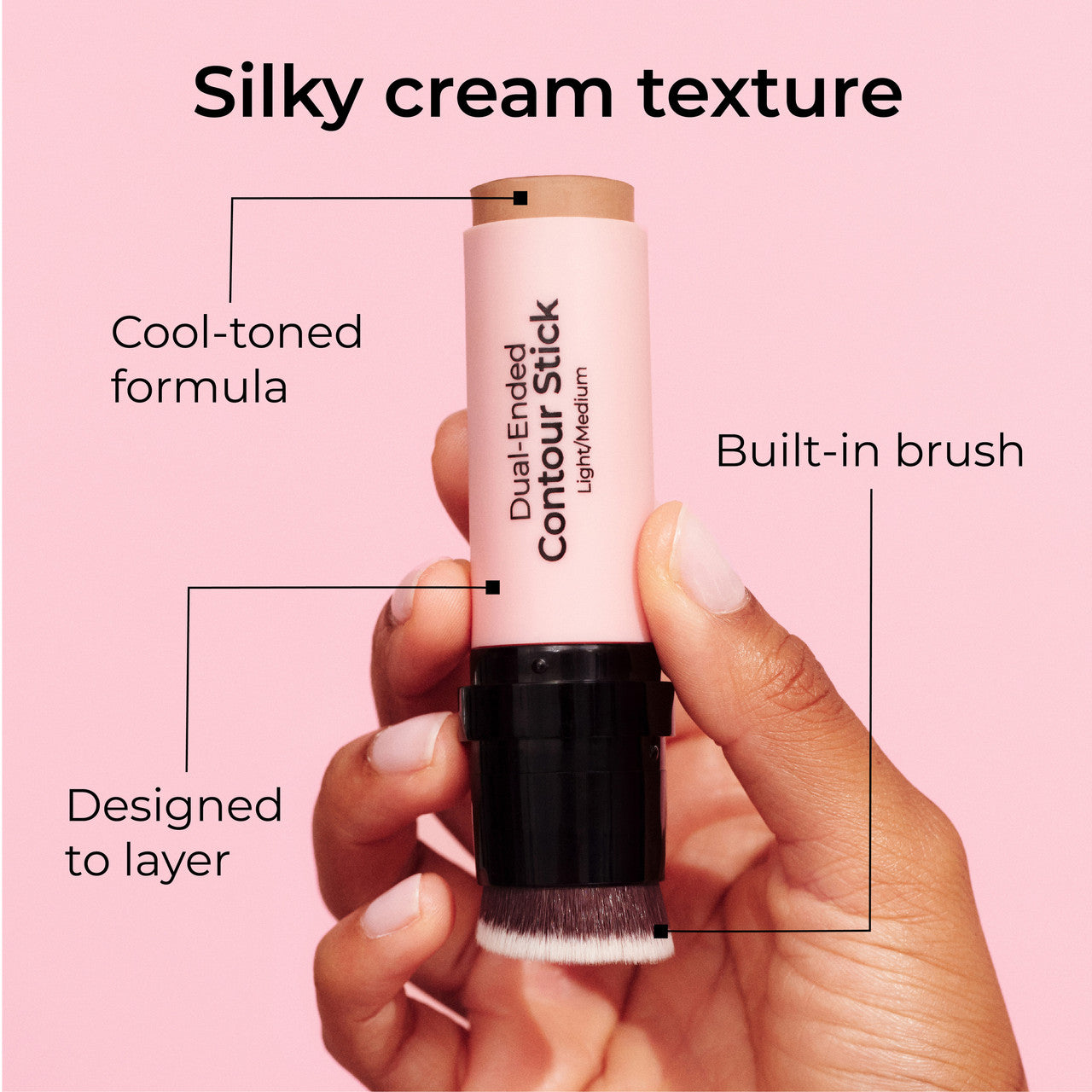 Dual-Ended Contour Stick - Light/Medium