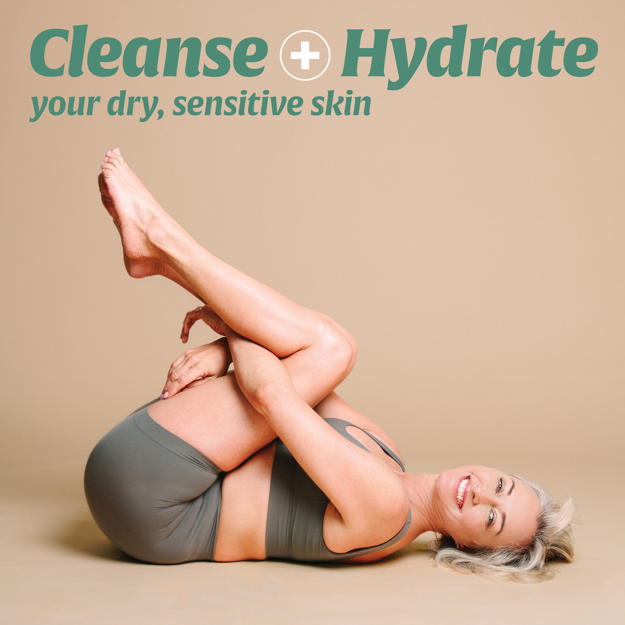 DermaVeen Daily Nourish Soap-Free Cleansing Bar for Dry & Sensitive Skin 115g