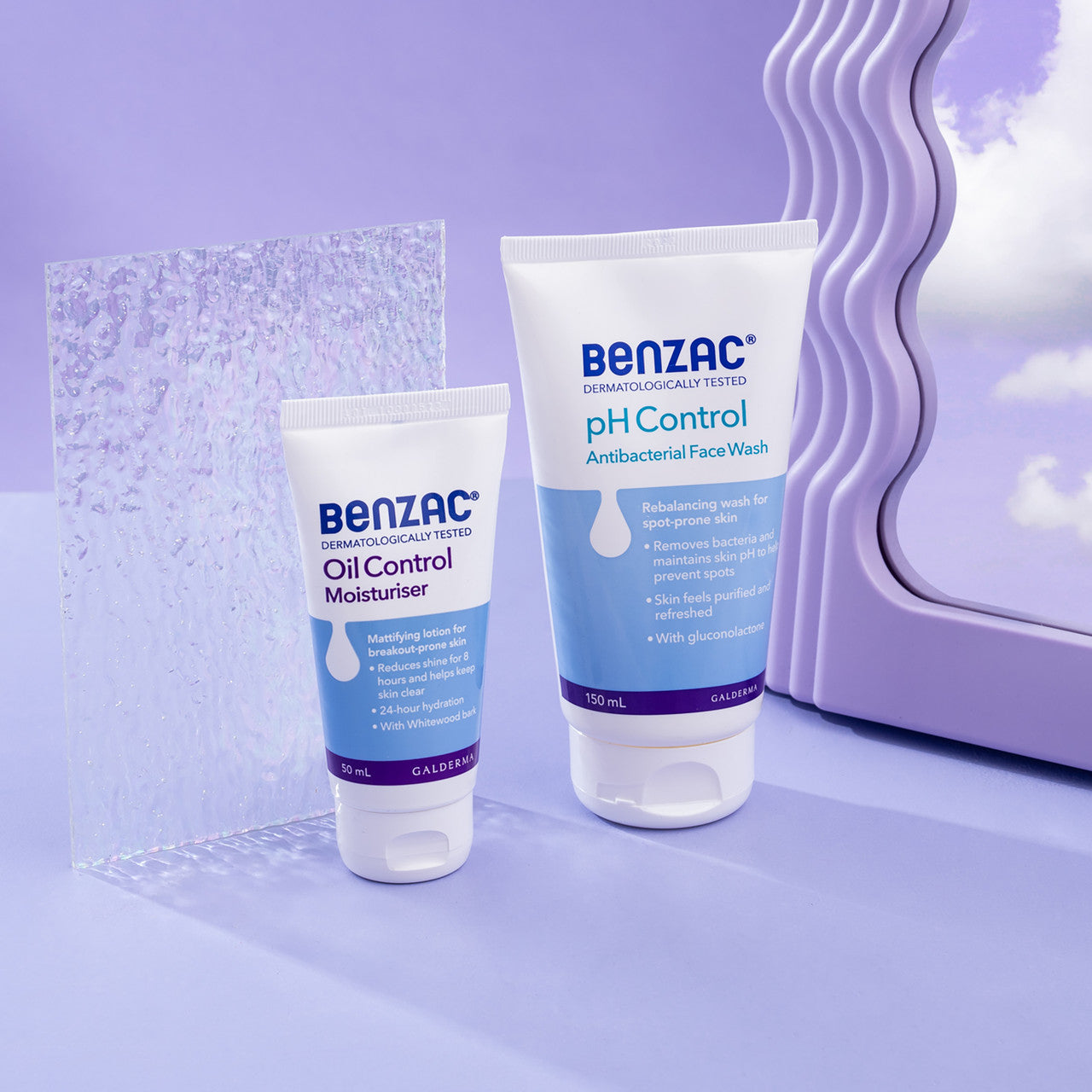 Benzac PH Control Antibacterial Face Wash 150ml