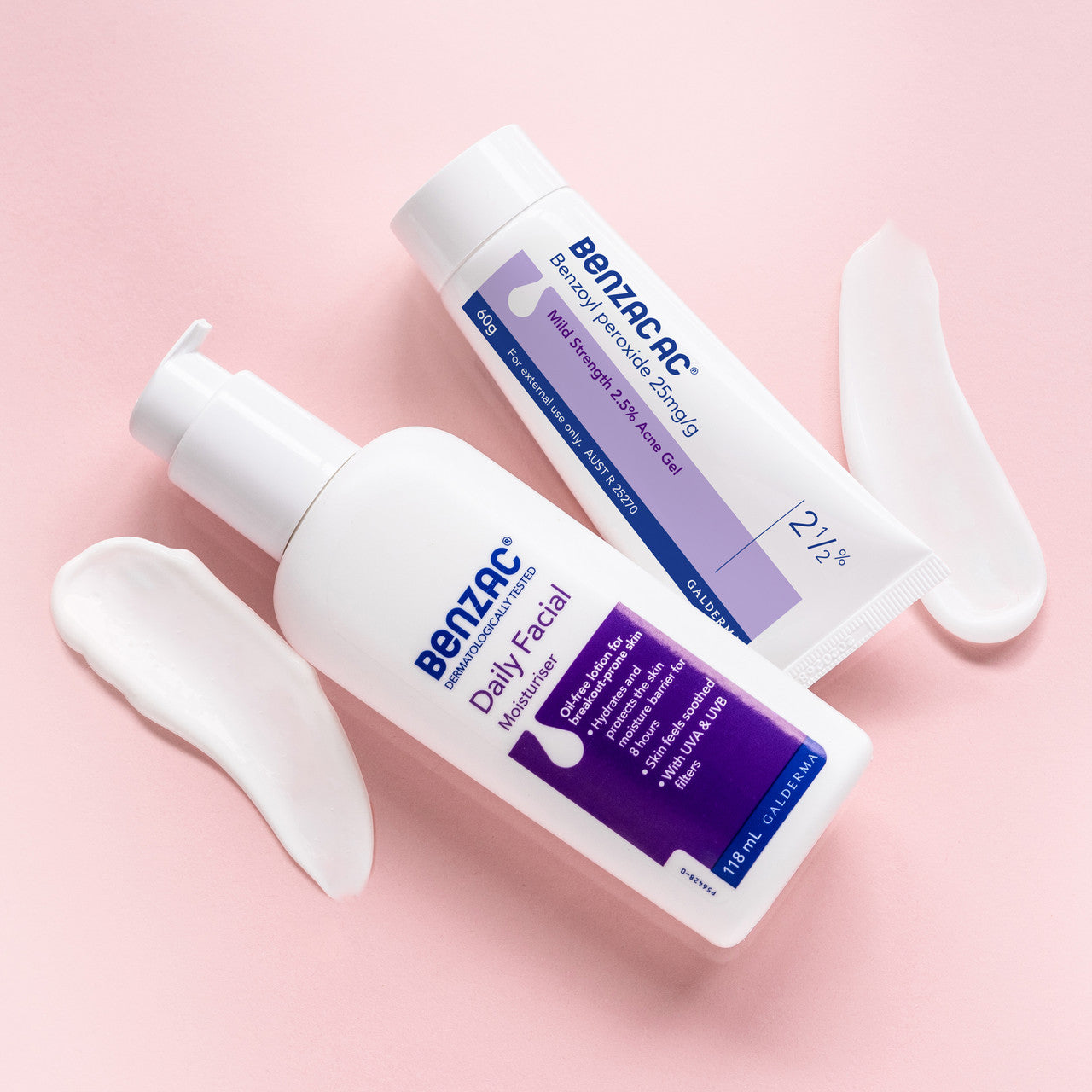 Benzac Daily Facial Moisturiser 118mL, For All Skin Types