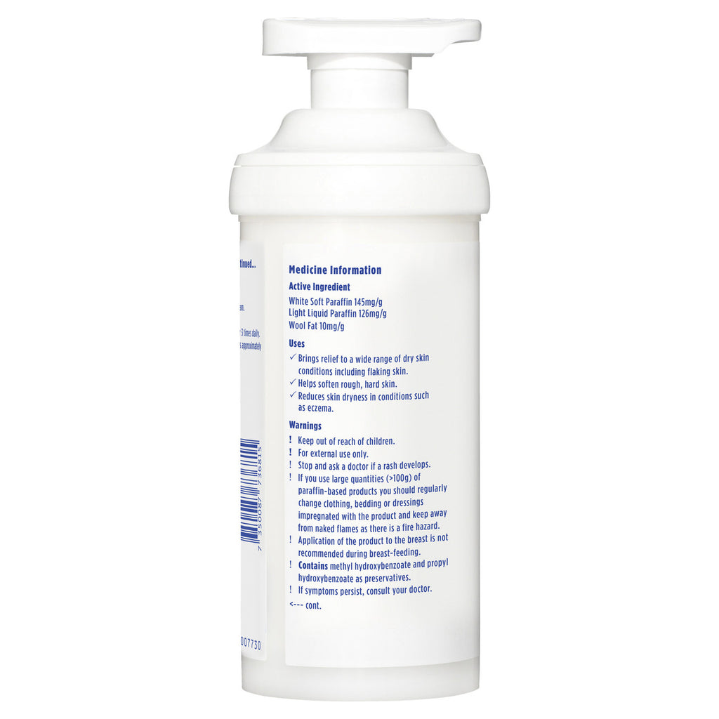 E45 Moisturising Cream for Dry Skin and Eczema 500g Pump