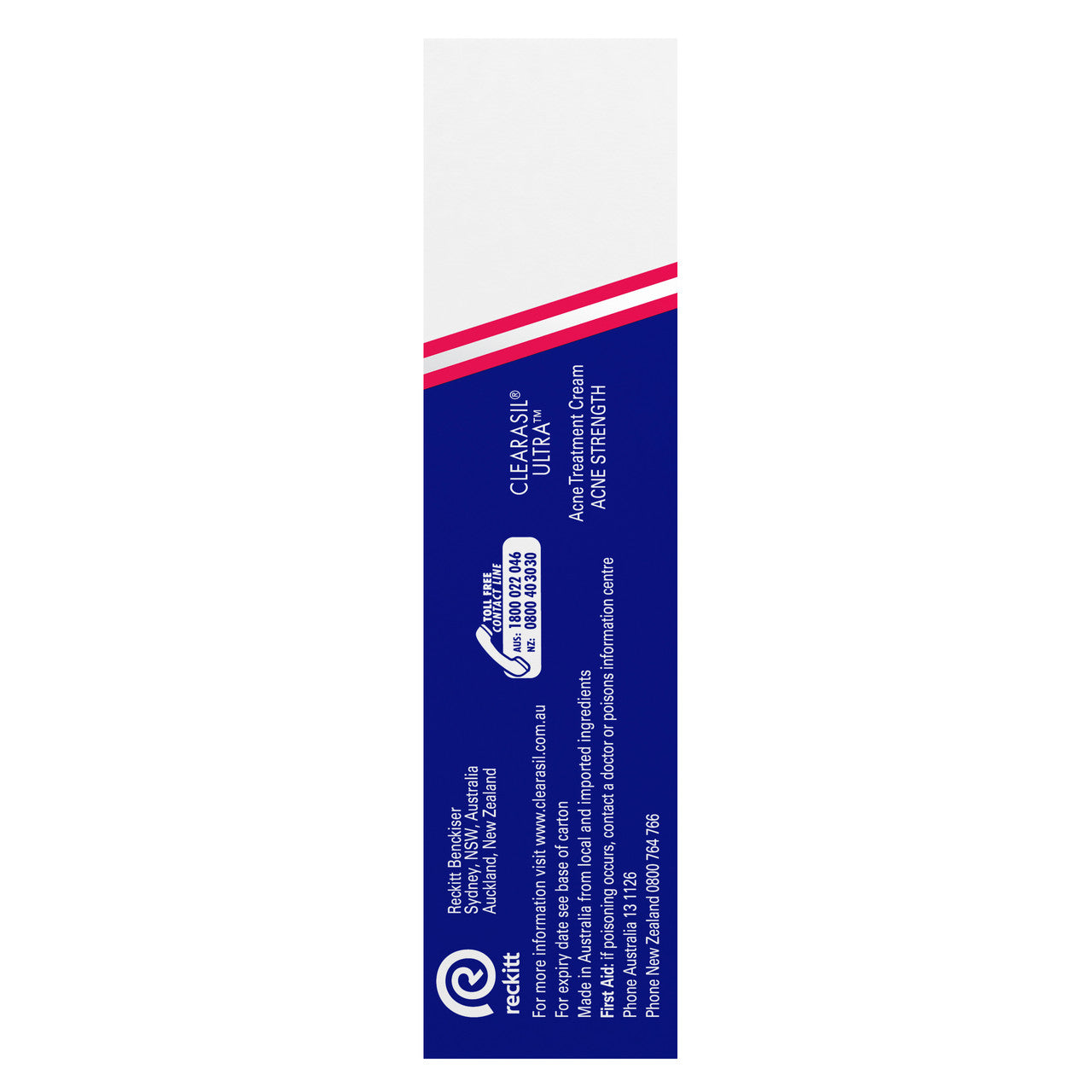 Clearasil Ultra Acne Treatment Extra Strength Face Cream Reduce Pimples 20g