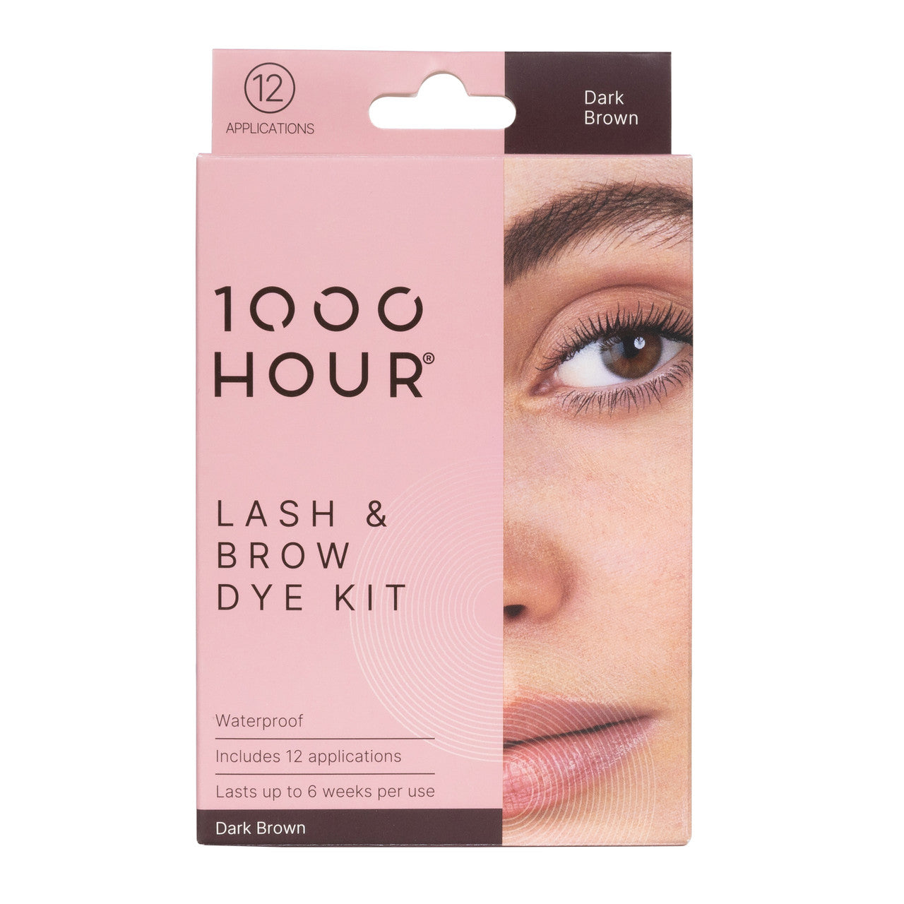 1000HOUR Lash & Brow Dye Kit - Dark Brown