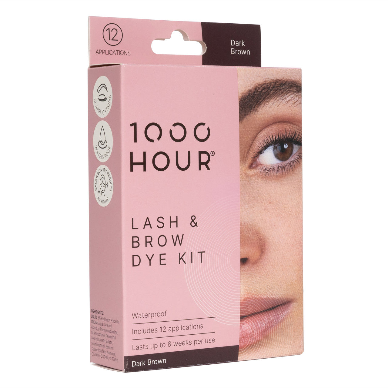 1000HOUR Lash & Brow Dye Kit - Dark Brown