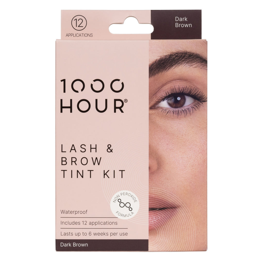 1000HOUR Lash & Brow Tint Kit - Dark Brown