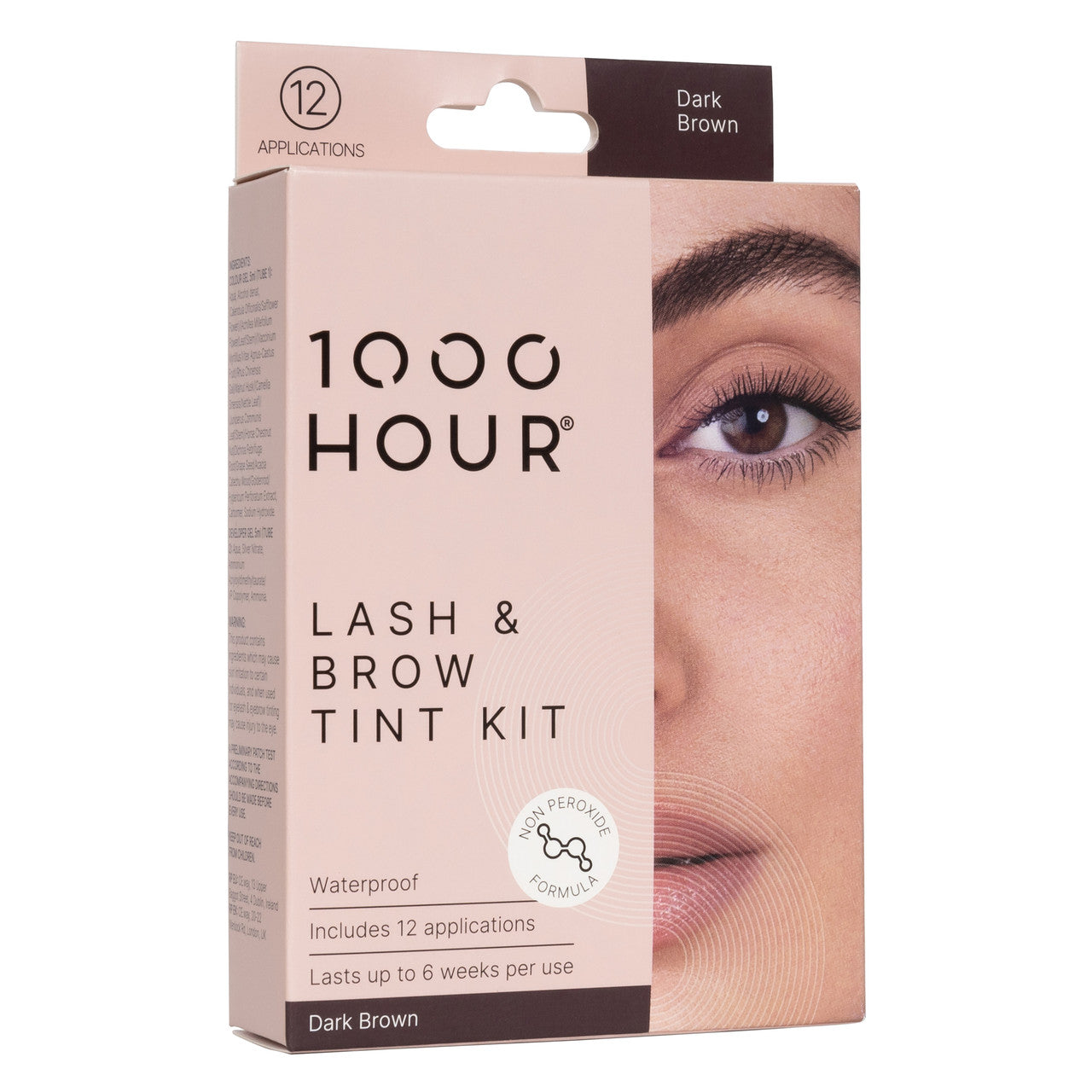 1000HOUR Lash & Brow Tint Kit - Dark Brown