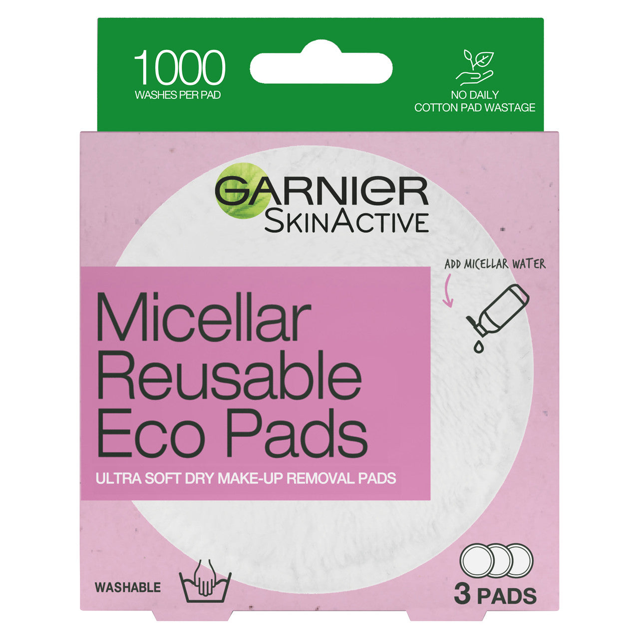 Garnier Micellar Reusable Pads 3PK