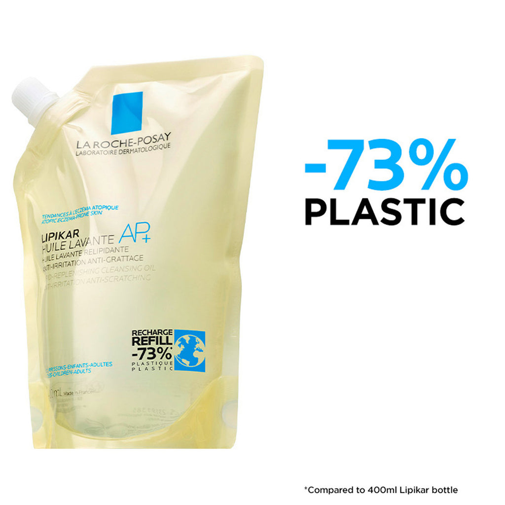 Lipikar Huile Lavante AP+ Body Cleansing Oil Refill 400mL