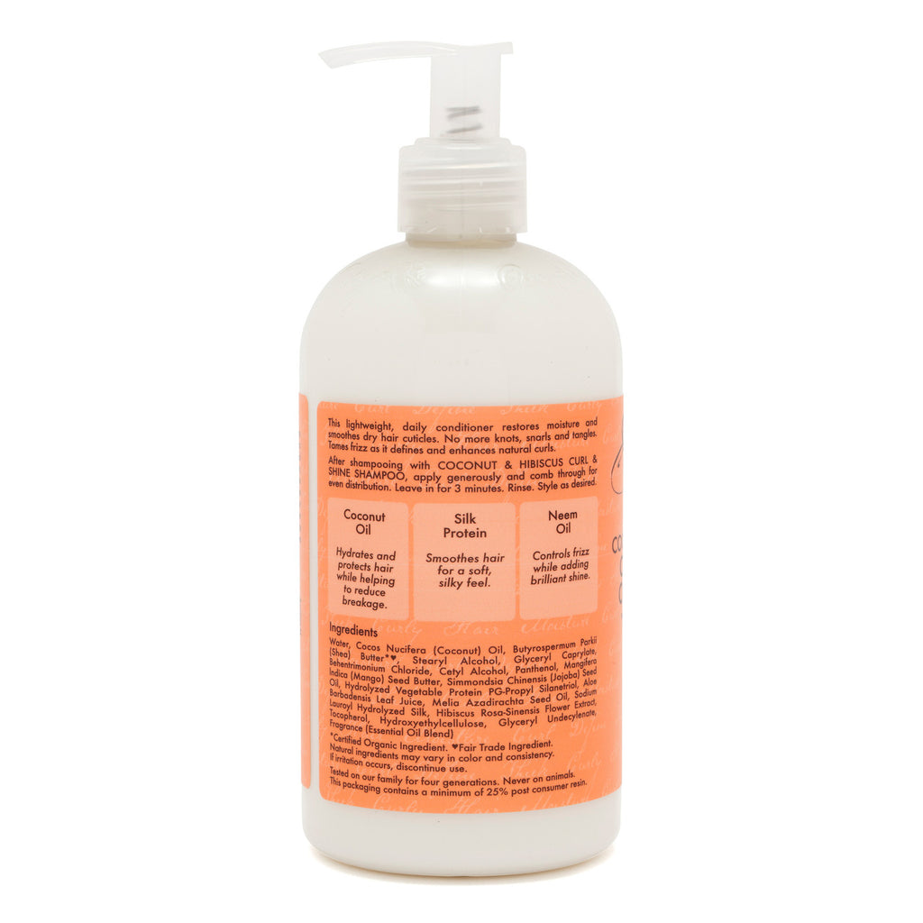SHEAMOISTURE COCONUT & HIBISCUS CURL & SHINE CONDITIONER 384ML