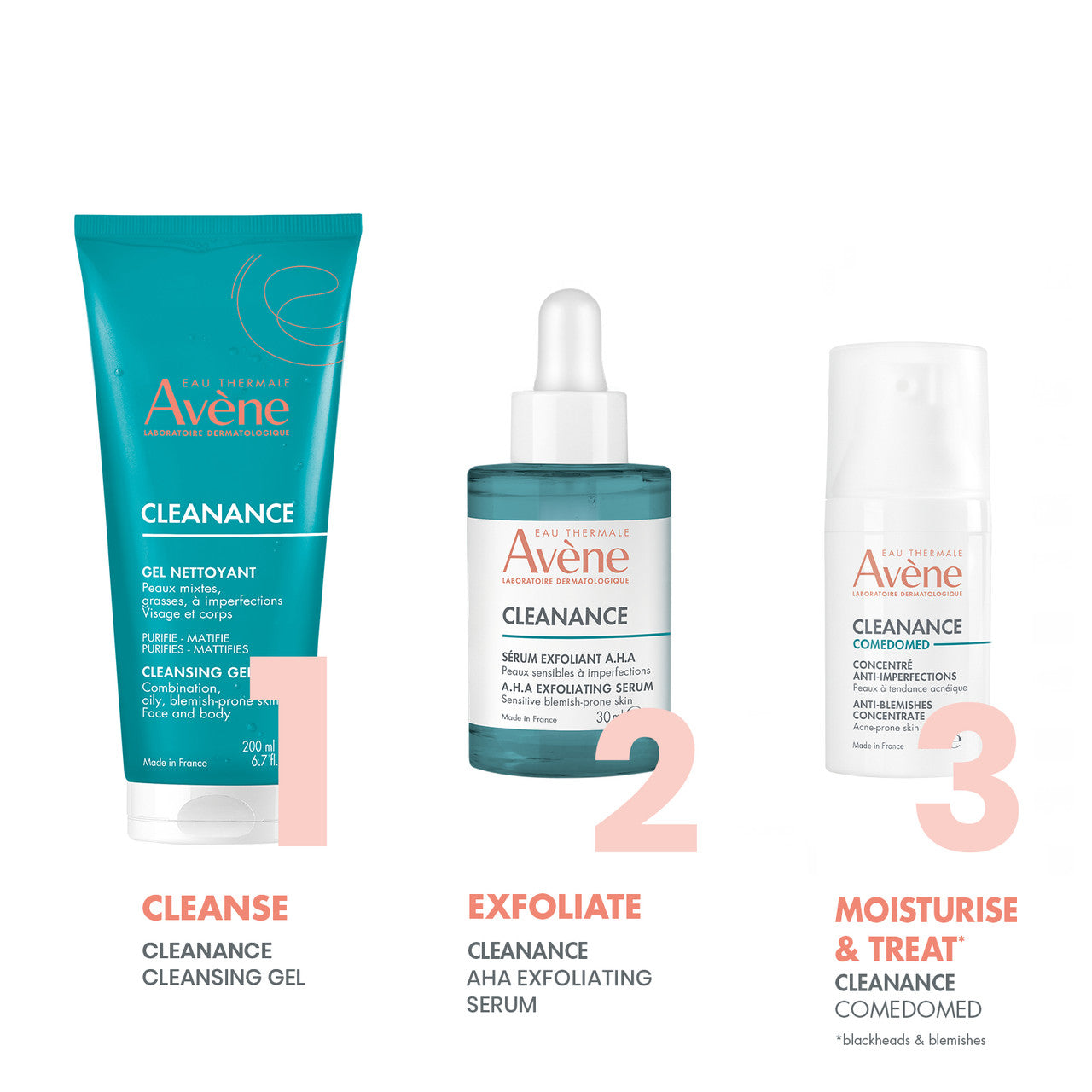 Avène Cleanance Cleansing Gel 200ml - Cleanser for Oily skin