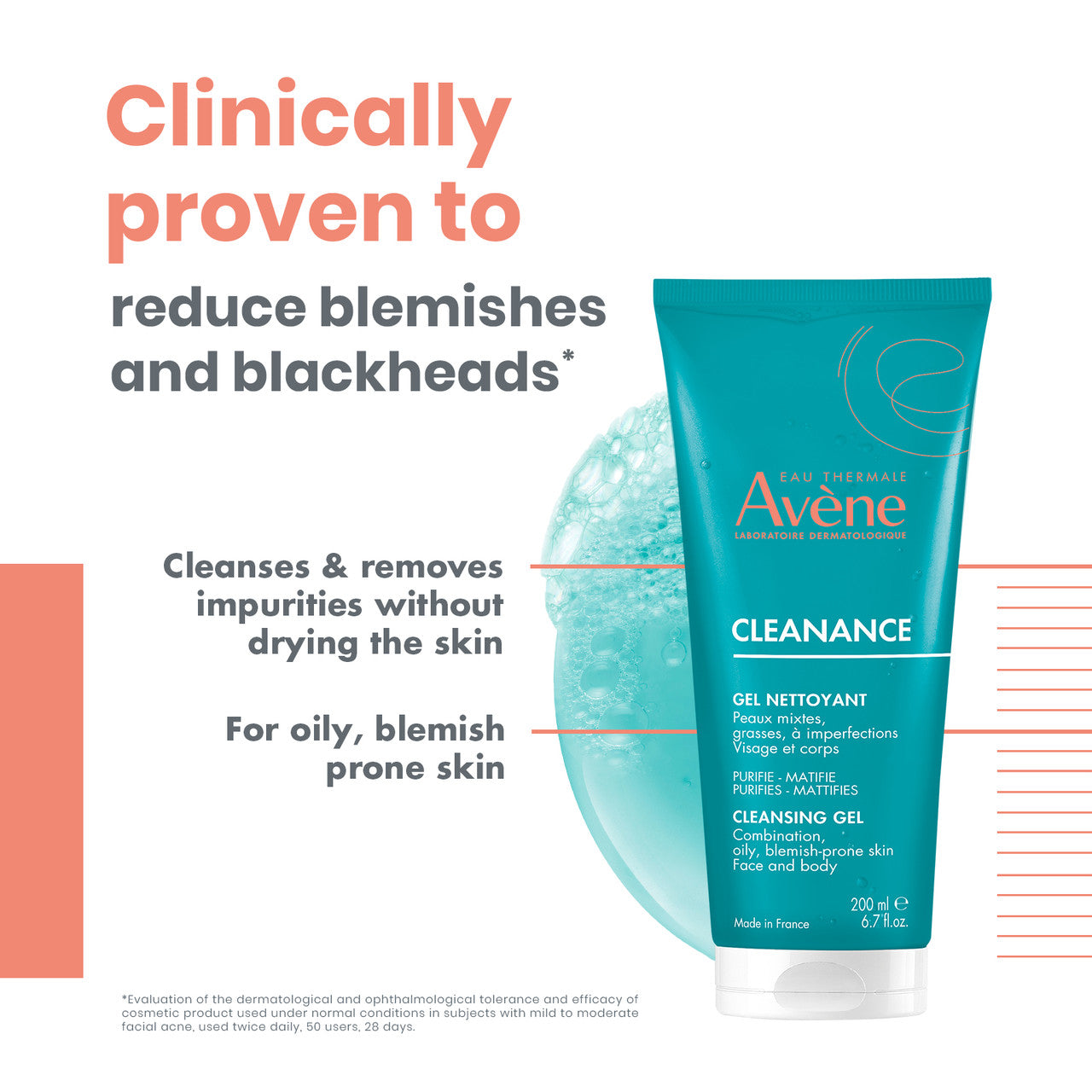 Avène Cleanance Cleansing Gel 200ml - Cleanser for Oily skin