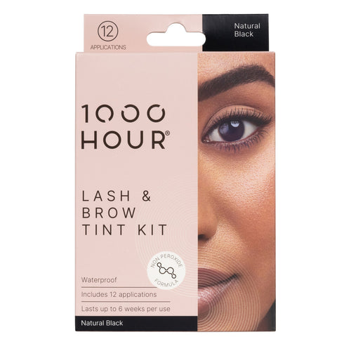 1000HR LASH & BROW TINT KIT NON PEROXIDE - BLACK