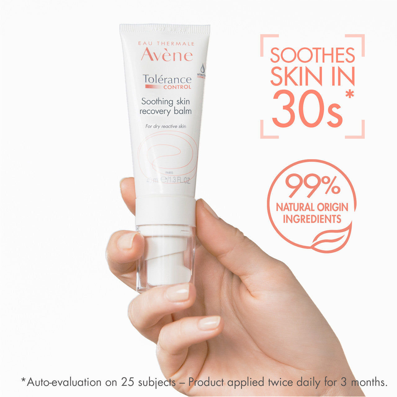 Avène Tolerance CONTROL Soothing Skin Recovery Balm 40ml - Moisturiser for hypersensitive and dry skin