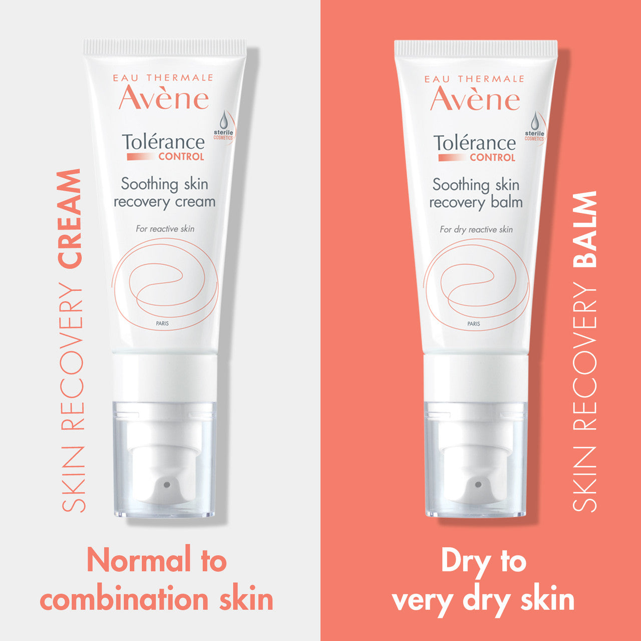 Avène Tolerance CONTROL Soothing Skin Recovery Cream 40ml - Moisturiser for hypersensitive skin