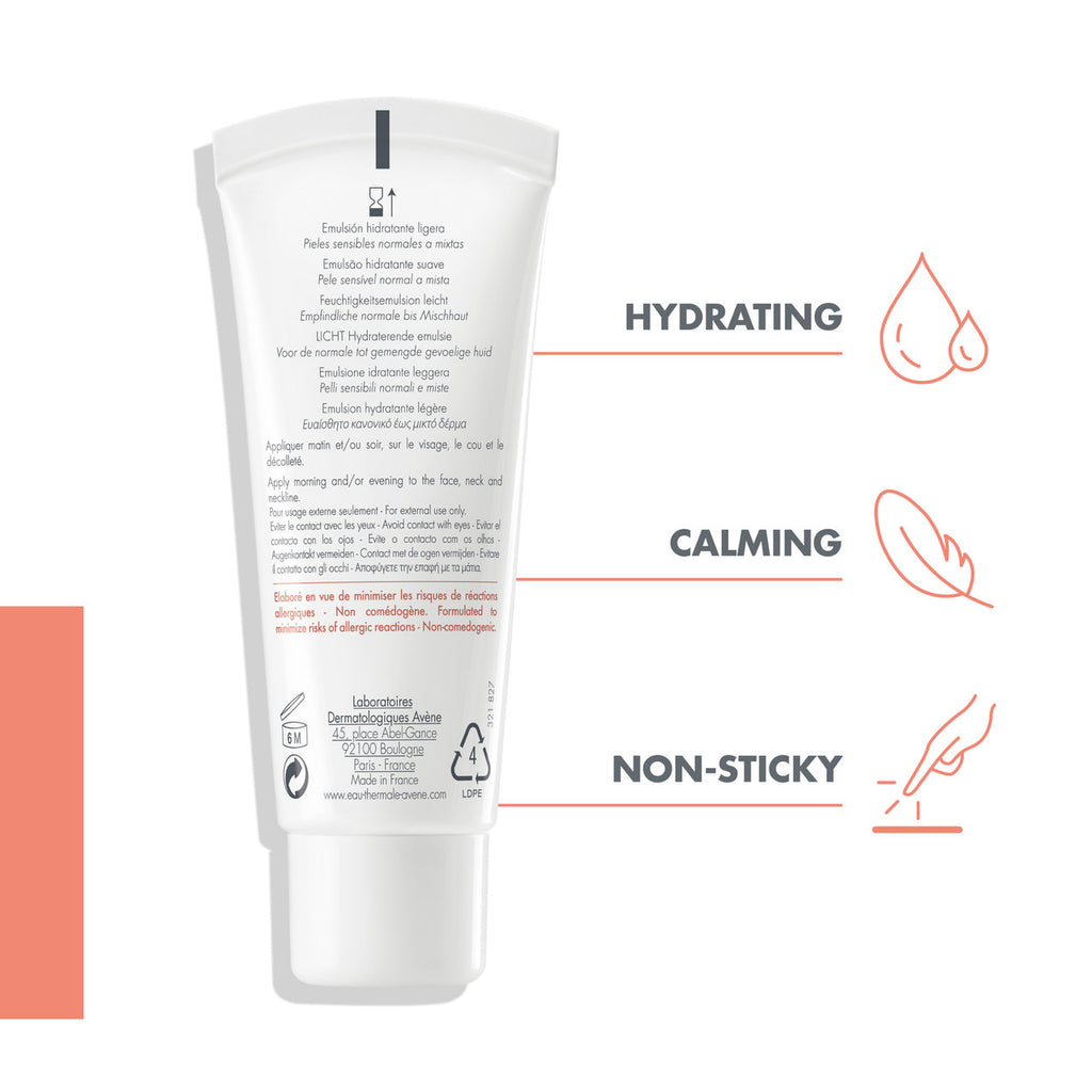 Avène Hydrance Light Hydrating Emulsion 40ml - Moisturiser for dehydrated skin
