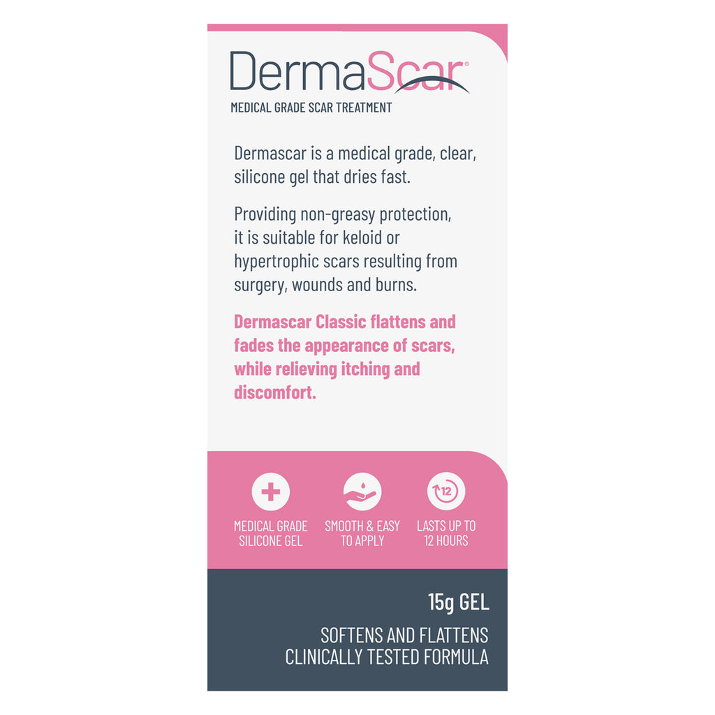 DermaScar Classic Silicone Gel 15g