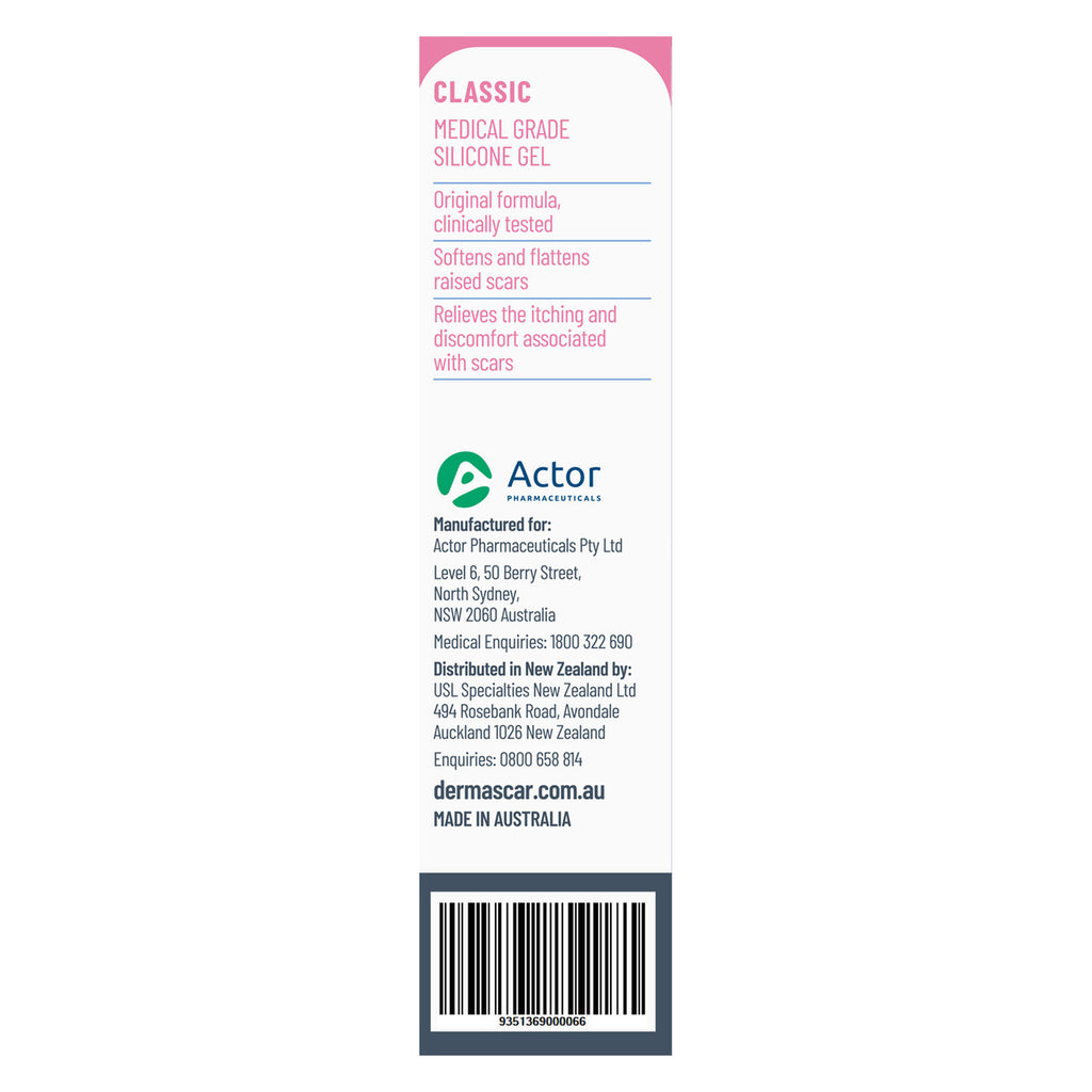 DermaScar Classic Silicone Gel 15g