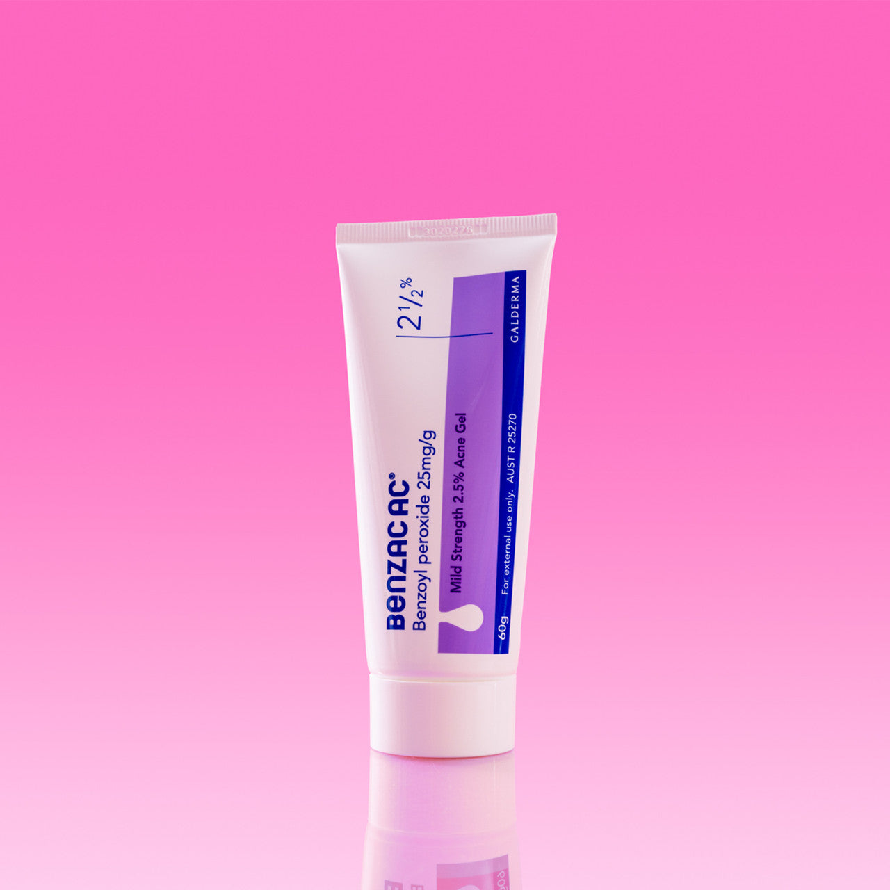 Benzac AC Mild Strength 2.5% Acne Gel 60g, Acne Treatment