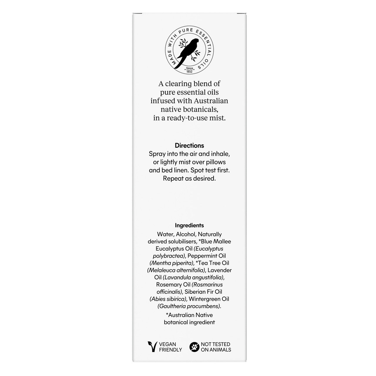 Bosisto's Australian Natives Breathe Aroma Mist 100mL