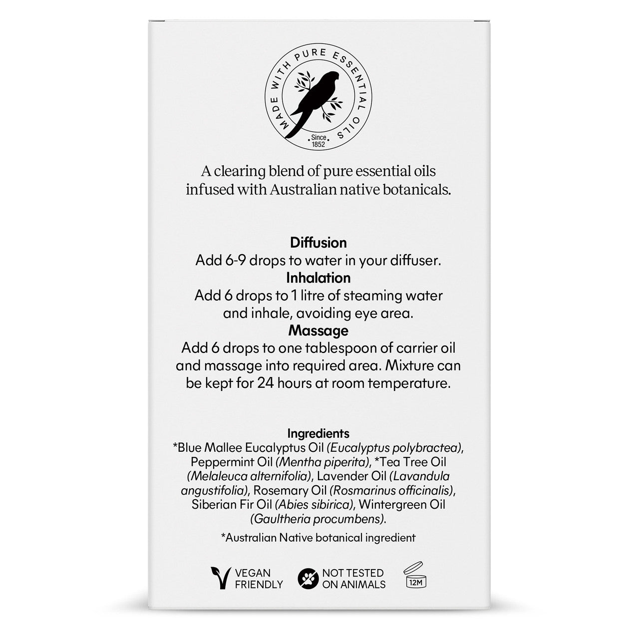 Bosisto's Australian Natives Breathe Oil 15mL