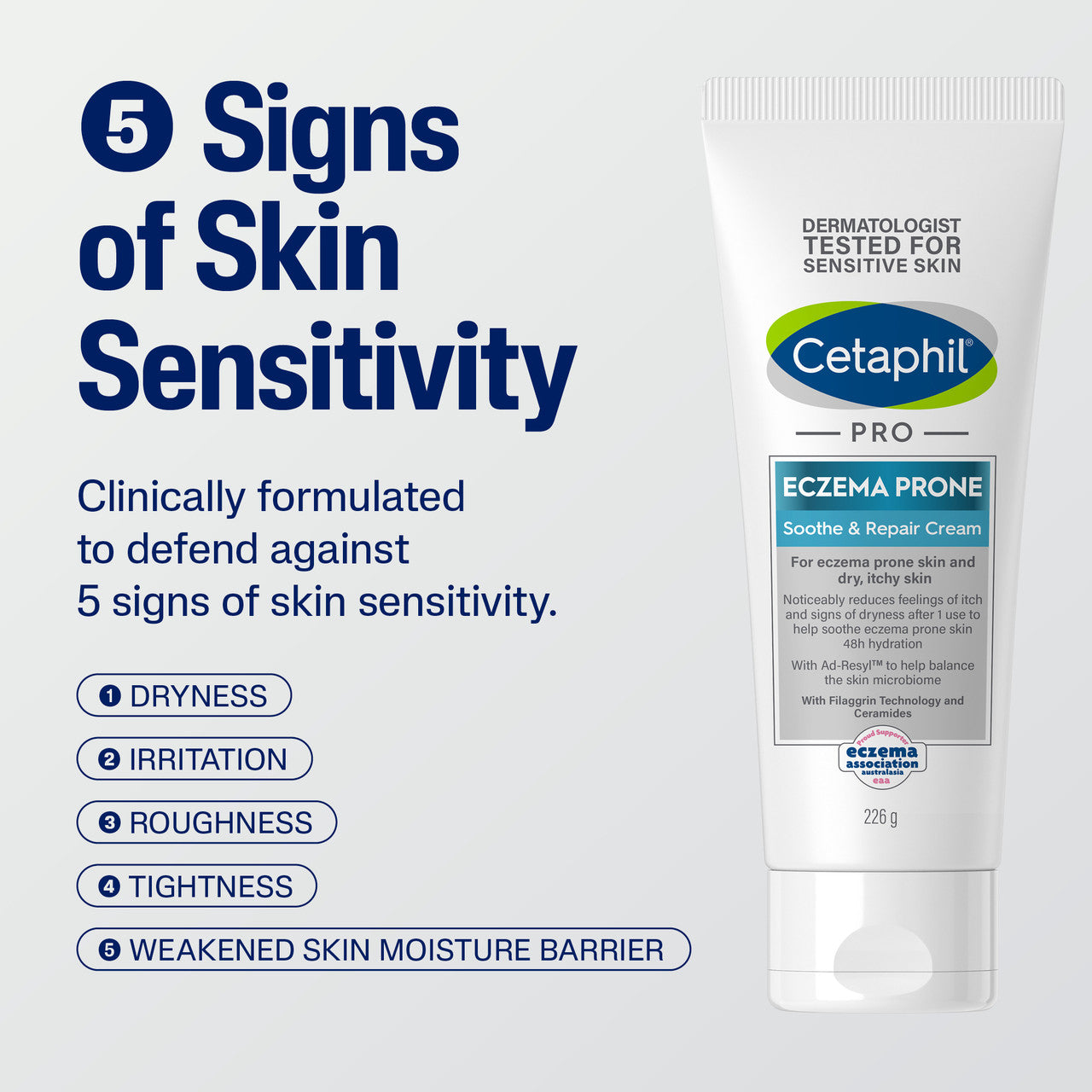 Cetaphil Pro Eczema Prone Soothe & Repair Cream
