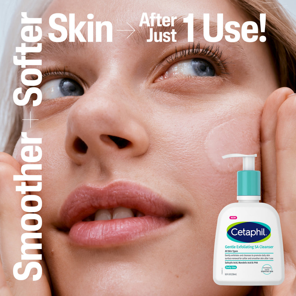 Cetaphil Gentle Exfoliating SA Cleanser 236mL