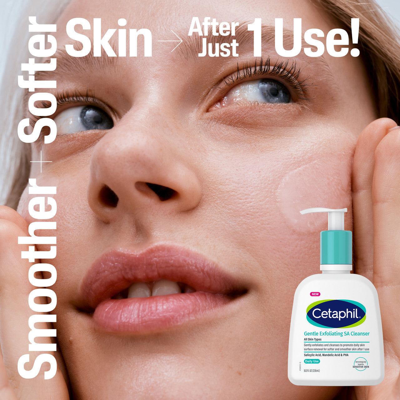 Cetaphil Gentle Exfoliating SA Cleanser 236mL