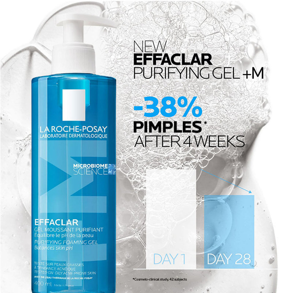 Effaclar +M Purifying Foaming Gel Cleanser 400mL