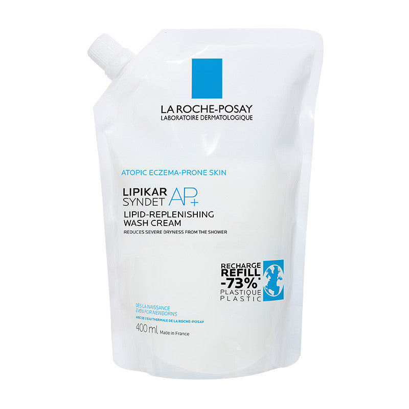 Lipikar Syndet AP+ Lipid-Replenishing Wash Cream Refill 400mL
