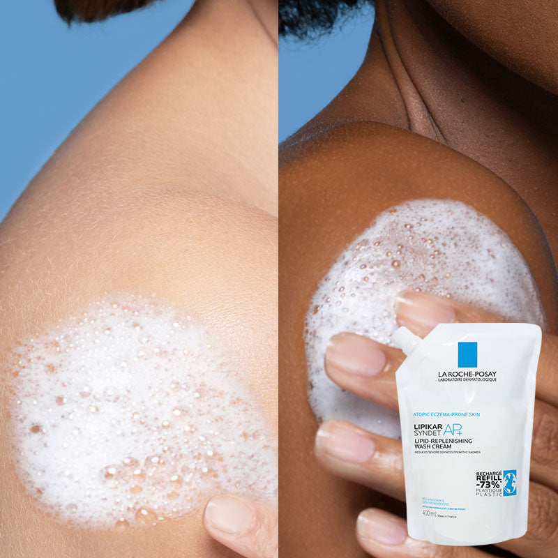 Lipikar Syndet AP+ Lipid-Replenishing Wash Cream Refill 400mL