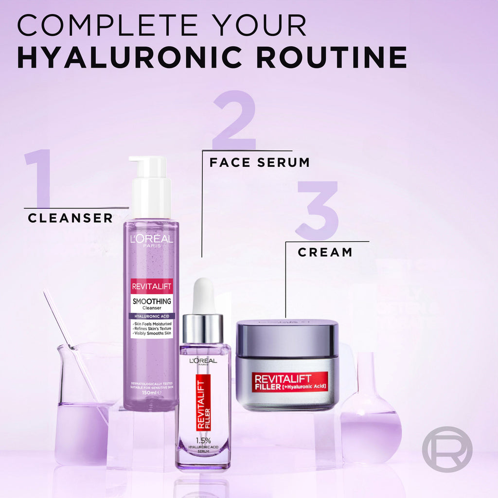 L'Oreal Paris Revitalift Filler Hyaluronic Acid Cleanser 