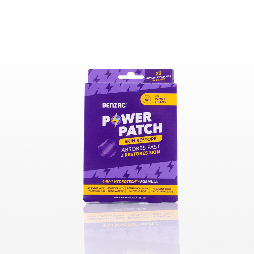 Benzac Power Patches Skin Restore, Hydrocolloid Pimple Patches, For All Skin Types